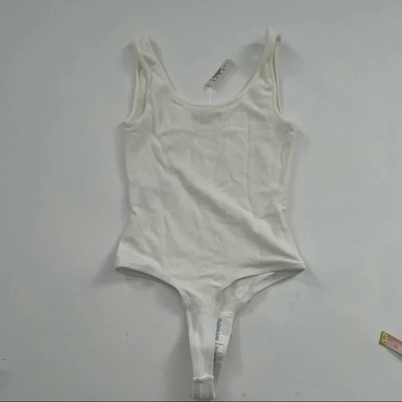 New Madewell Tank Thong Bodysuit Lighthouse - Picture 4 of 9